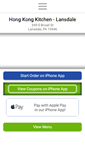 Mobile Screenshot of hongkongkitchenlansdale.com